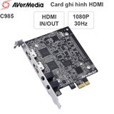  Card ghi hình HDMI AverMedia C985- GL510 PCI-E 1X HDMI Capture 