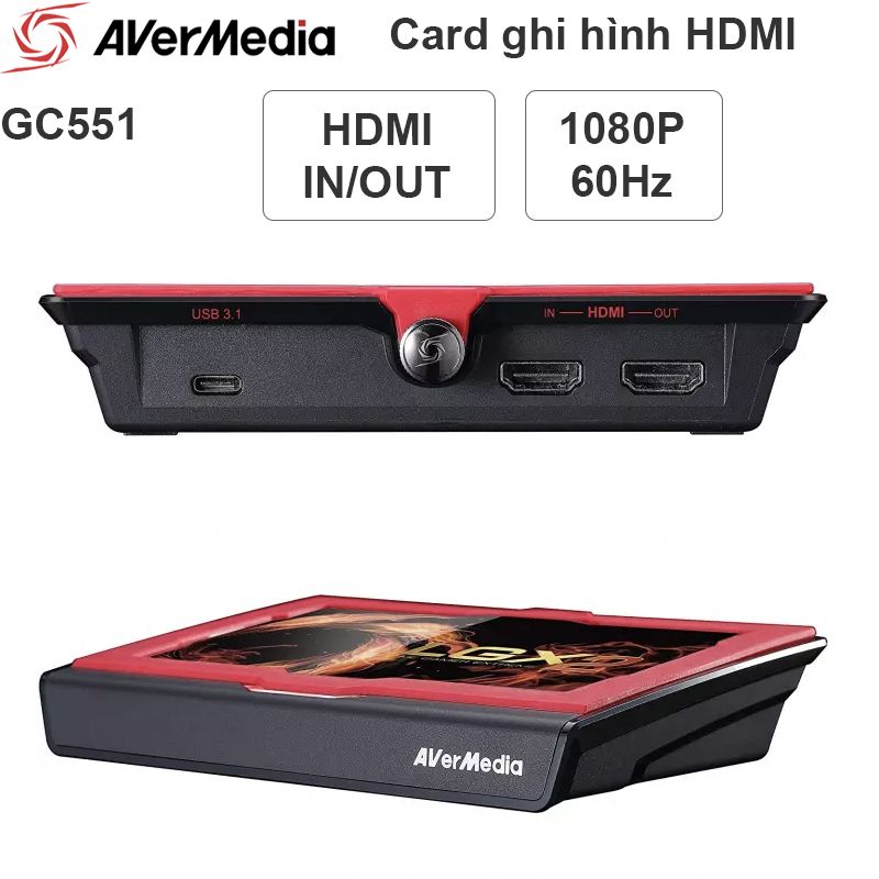  Card ghi hình HDMI 4K60Hz to USB3.0 Avermedia GC551 Live Gamer Extreme 2 