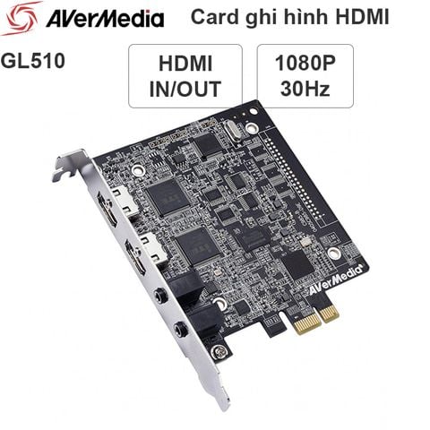 Card ghi hình HDMI 1 in 1 out AverMedia C985- GL510E