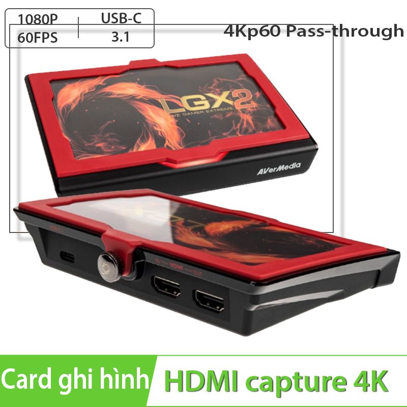  Card ghi hình HDMI 4K60Hz to USB3.0 Avermedia GC551 Live Gamer Extreme 2 