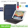 Bàn phím bao da Bluetooth cho iPad Air Air 2 Pro 9.7 gen 6 New iPad 2018 BOW T201