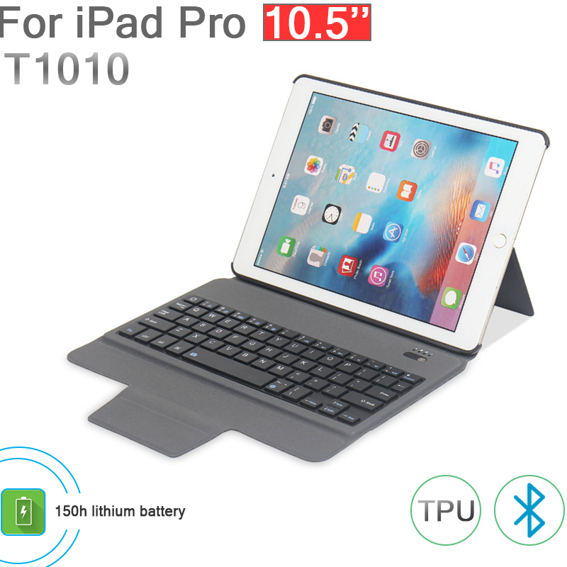 Bàn phím iPad Pro 10.5 - Bao da bàn phím không dây bluetooth cho iPad Pro 10.5'' BOW T1010