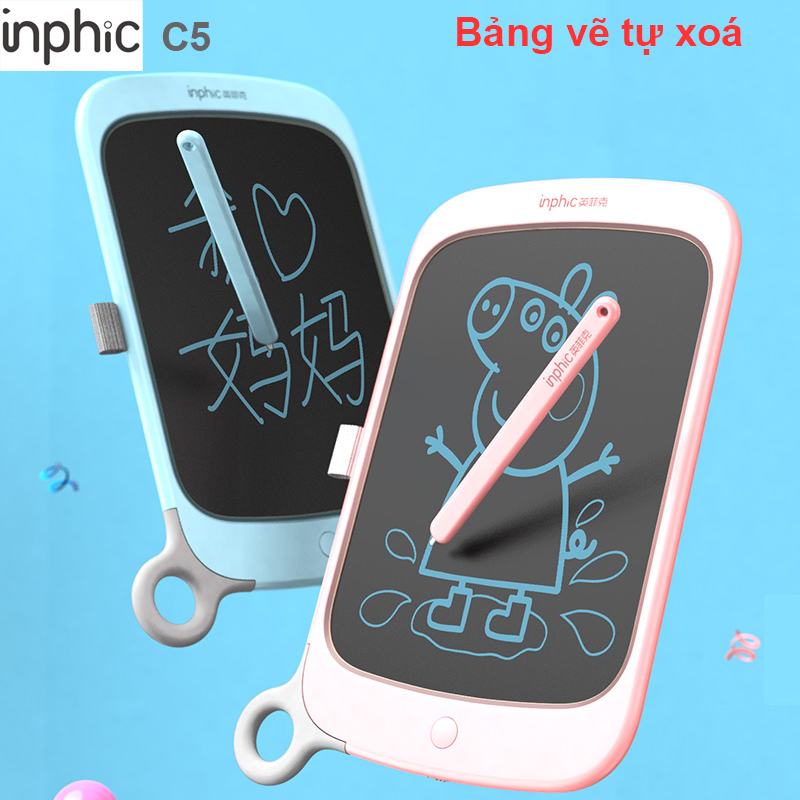 Bảng tập vẽ viết tay tự xoá Inphic C5