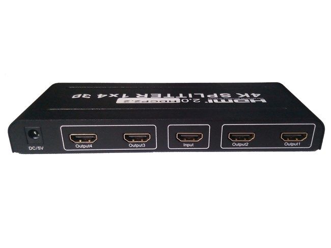  Bộ chia HDMI 2.0 1x4 Port, 4Kx2K@60Mhz, 3D, HDCP 2.2 