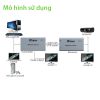 Bộ chuyển đổi và khuếch đại HDMI qua dây mạng LAN 50M Dtech DT-7009C