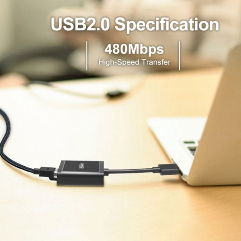  Bộ khuếch đại USB 60 mét + HUB 4 cổng qua cáp mạng Unitek Y-2516 