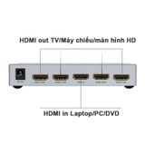  Bộ chia HDMI V1.4 4K30Hz 3D 4 cổng DTECH DT-7144A 