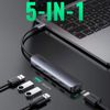 Bộ chia USB typeC ra HDMI 4K@30Hz và 4 cổng USB 3.0 chính hãng Ugreen 20197