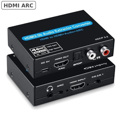 Bộ chuyển HDMI ra audio toslink 5.1 HDMI ARC converter OZV8-2