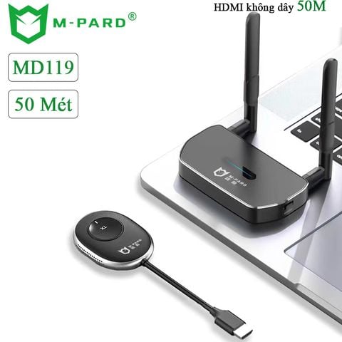Bộ thu phát HDMI không dây chính hãng M-Pard MD119 - 50 Mét