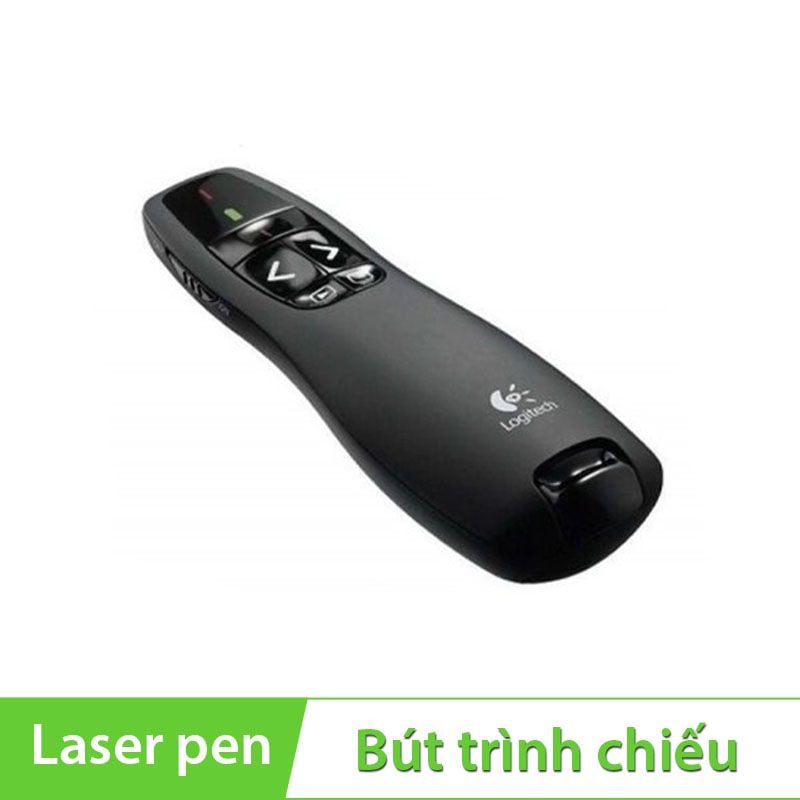 Bút trình chiếu Logitech Wireless Presenter R400, Bút trình chiếu phụ kiện điện tử