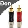 Đầu hàn jack cắm AV/RCA mạ vàng 24K Coraon C-366BG (1 chiếc)