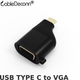  Đầu giắc chuyển đổi USB TYPE C to VGA HDMI Displayport Thunderbolt CableDeconn 