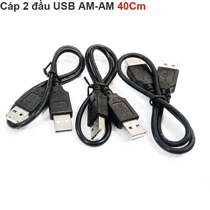 Dây cáp USB 2.0 AM sang AM 40Cm