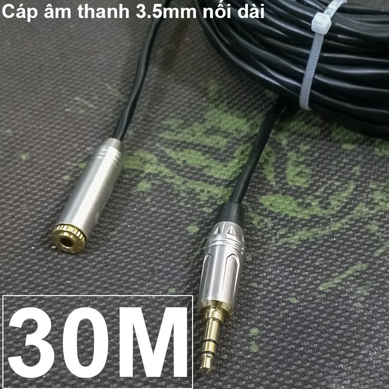  Cáp audio 3.5mm nối dài Coraon jack 3.5mm LCS3G Z-240-BG cáp NC-2B2AT 10M 15M 20M 25M 30M 40M 50M 