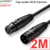 Cáp XLR cannon 1 đầu đực 1 đầu cái Ugreen 1M 2M 3M 5M 8M 10M 15M