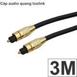  Cáp âm thanh quang toslink SPDIF 5.1 2 mét 3 mét 