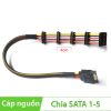 Cáp chia nguồn sata 1x5, loại 4cm