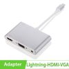 Cáp Lightning ra HDMI VGA audio cho iPhone 6S 7 7 Plus 8 X XS iPad Air