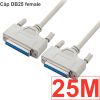 Cáp COM DB25 | Cáp RS232 25 chân cái sang cái 1M 1.5M 3M 5M 8M 10M 12M 15M 20M 25M 30M 40M