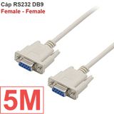  Cáp COM 9 RS232 nối thằng 2 cổng cái 1.5M 2M 3M 5M ... 30M 