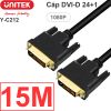 Cáp DVI-D 24+1 full 1080P Unitek 1.5M 3M 5M 10M 15M 20M