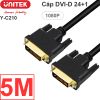 Cáp DVI-D 24+1 full 1080P Unitek 1.5M 3M 5M 10M 15M 20M