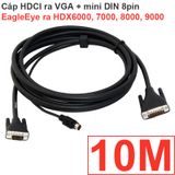  Cáp kết nối HDCI dòng HDX tới VGA và mini DIN 8pin camera EagleEye 5M 10M 15M 20M 30M 