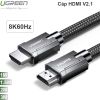 Cáp HDMI 8K@60Hz  V2.1 HDR Ugreen 1M 1.5M 2M 3M