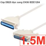  Cáp máy in LPT DB25 Male to IEEE 1284 Male 1.5M 3M 5M 