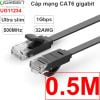 Cáp mạng LAN CAT6 Gigabit dẹt mỏng Ugreen 0.5M 1M 2M 3M 5M 8M 10M