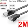 Cáp mạng LAN CAT6 Gigabit dẹt mỏng Ugreen 0.5M 1M 2M 3M 5M 8M 10M