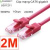 Cáp mạng CAT6 24AWG gigabit Ugreen 0.5m 1m 2m 3m 5m 8m 10m 12m 15m 20m 25m 30m