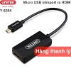 Cáp Micro USB Slimport ra HDMI 4K Unitek Y-6304 dùng cho điện thoại LG Nexus 4 5 7 G Pro G2 G Pad Asus Fonepad HP Chromebook