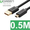 Cáp USB 2.0 to Mini USB 0.25M 0.5M 1M 1.5M 2M 3M Ugreen