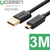 Cáp USB 2.0 to Mini USB 0.25M 0.5M 1M 1.5M 2M 3M Ugreen