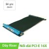 Cáp nối dài khe cắm PCI-Express 3.0 32Gbps 16X cho VGA card 20Cm bẻ góc dưới (không cần cấp nguồn)