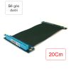 Dây riser nối dài khe cắm PCI-Express 3.0 32Gbps 16X cho VGA card 30Cm bẻ góc dưới (không cần cấp nguồn)