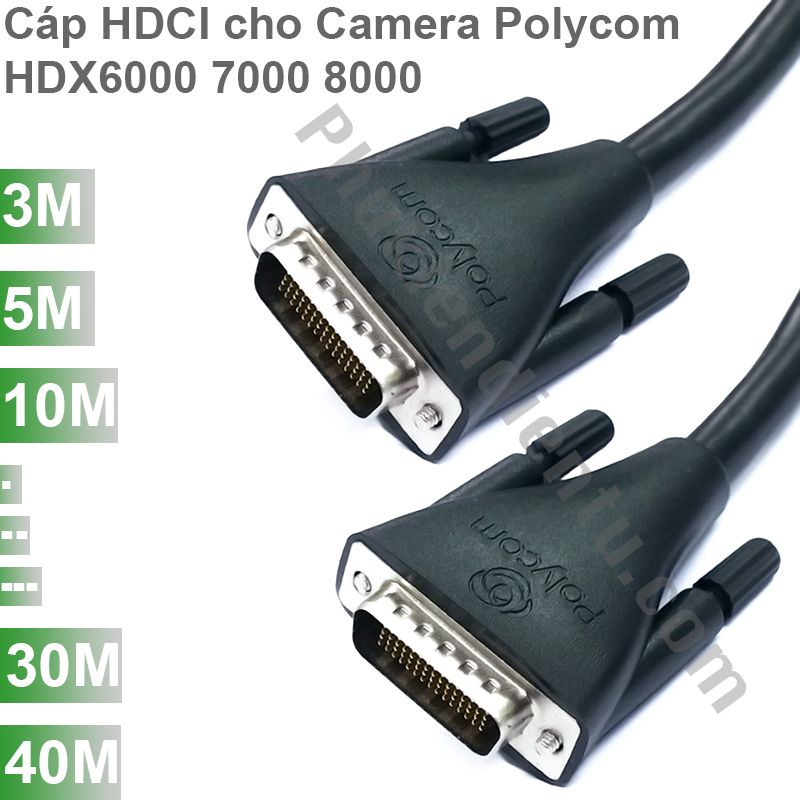  Cáp HDCI cho Camera Polycom HDX6000 7000 8000 3M 5M 10M 12M 15M 20M 30M 