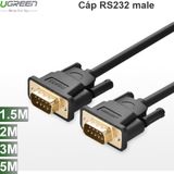  Cáp RS232 DB9 COM9 nối thẳng 2 đầu đực male - male UGREEN 1.5M 2M 3M 5M 