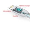 Cáp USB ra Lightning và Micro USB - Dây sạc cho Iphone/Ipad/Ipod/Smartphone Android, Cáp USB phụ kiện điện tử