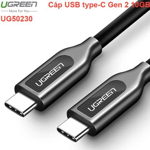 Cáp USB-C 3.1 gen2 10GB hỗ trợ 4K60Hz 1 mét Ugreen 50230