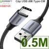 Cáp USB-C 2.0 sạc nhanh 3A QC3.0 chạy dữ liệu Smartphone Máy tính bảng USB AM sang USB CM Ugreen 0.25M-0.5M-1M-1.5M-2M