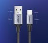 Cáp USB-C 2.0 sạc nhanh 3A QC3.0 chạy dữ liệu Smartphone Máy tính bảng USB AM sang USB CM Ugreen 0.25M-0.5M-1M-1.5M-2M