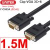 Cáp VGA Unitek 1.5M 3M 5M 10M 15M 20M 25M 30M 40M 50M 60M, chuẩn 3C+6, 3C+9