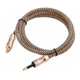  Cáp âm thanh quang audio toslink 3.5mm 1 mét và 2 mét 