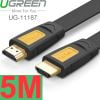 Cáp HDMI dẹt mỏng 4K@60Hz 0.75M | 1,5M | 2M | 3M - Dây HDMI 4K@30Hz 5M | 8M | 10M Ugreen
