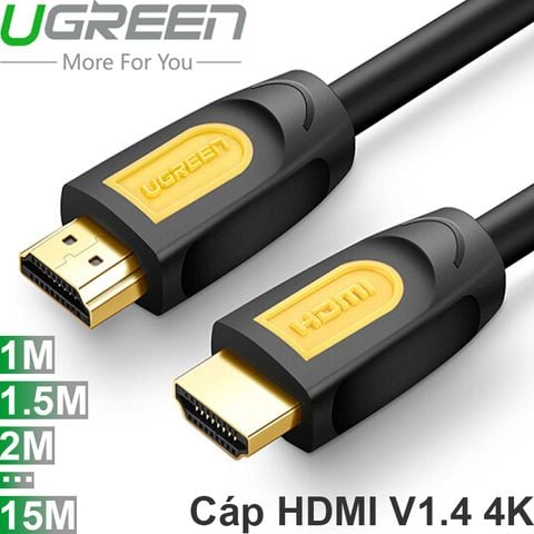 Cáp HDMI 4Kx2K 3D 60Hz 30Hz Ugreen 1M 1.5M 2M 3M 5M 10M 12M 15M