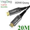 Dây HDMI 2.0 quang VEGGIEG chuẩn 4K@60Hz 10M đến 50M - hàng chính hãng