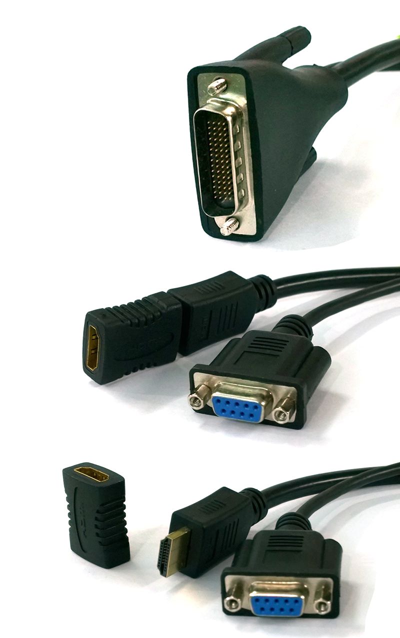  Cáp HDCI 60PIN ra HDMI + RS232 30Cm - Polycom GROUP300 310 500 550 700/MPTZ－10/MPTZ－11 